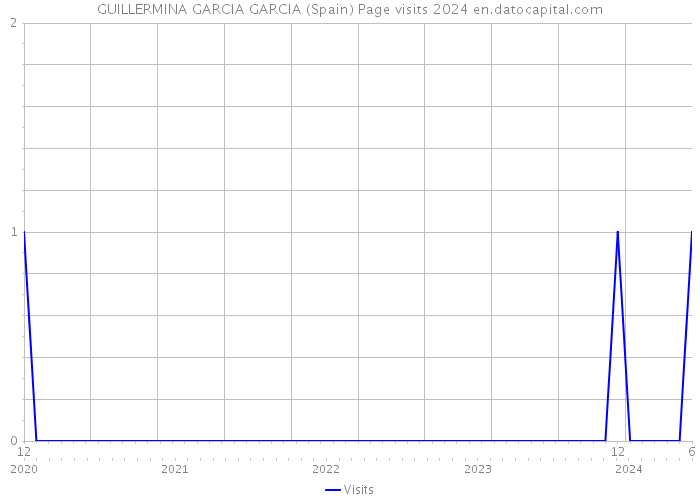 GUILLERMINA GARCIA GARCIA (Spain) Page visits 2024 