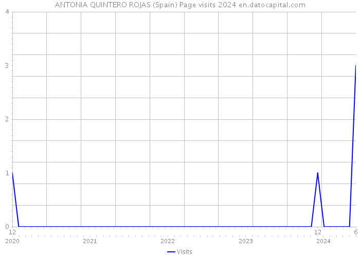 ANTONIA QUINTERO ROJAS (Spain) Page visits 2024 