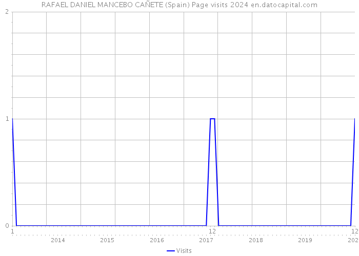 RAFAEL DANIEL MANCEBO CAÑETE (Spain) Page visits 2024 