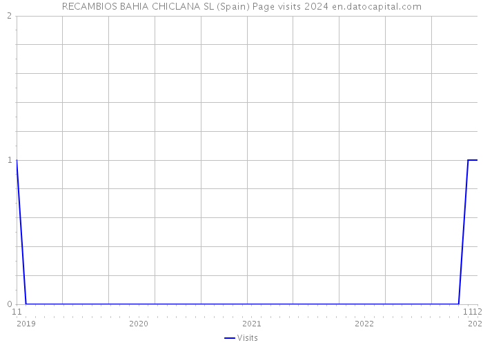 RECAMBIOS BAHIA CHICLANA SL (Spain) Page visits 2024 