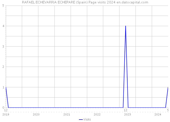 RAFAEL ECHEVARRIA ECHEPARE (Spain) Page visits 2024 