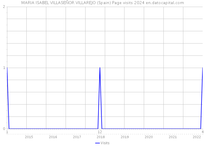 MARIA ISABEL VILLASEÑOR VILLAREJO (Spain) Page visits 2024 