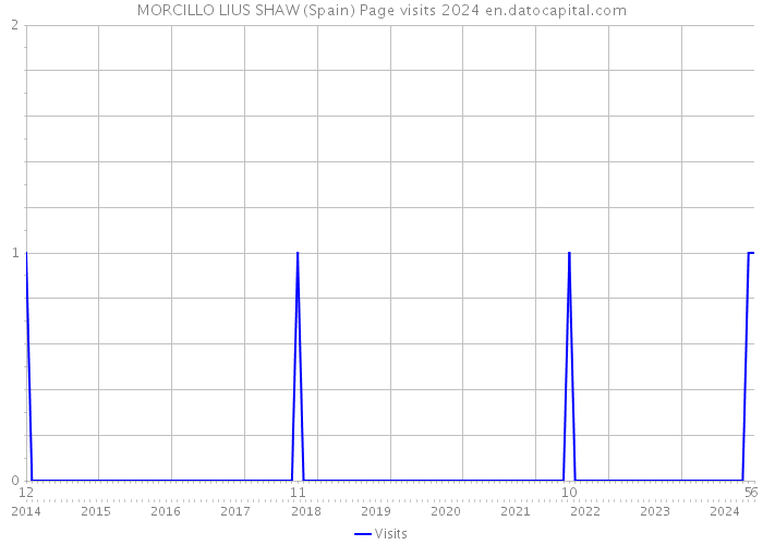 MORCILLO LIUS SHAW (Spain) Page visits 2024 