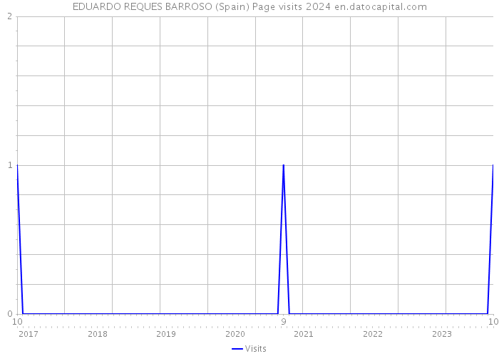 EDUARDO REQUES BARROSO (Spain) Page visits 2024 