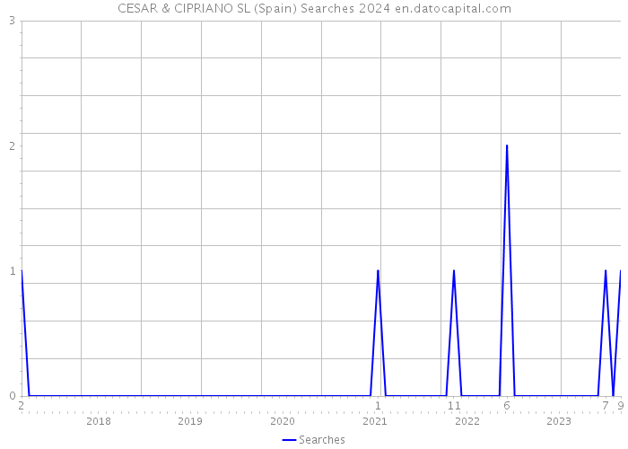 CESAR & CIPRIANO SL (Spain) Searches 2024 