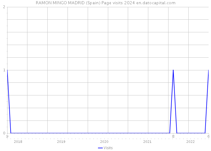 RAMON MINGO MADRID (Spain) Page visits 2024 