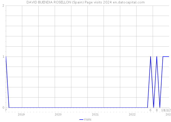 DAVID BUENDIA ROSELLON (Spain) Page visits 2024 