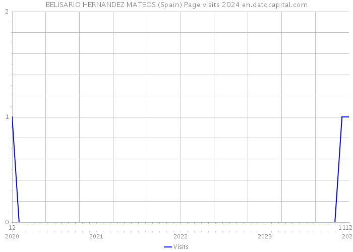 BELISARIO HERNANDEZ MATEOS (Spain) Page visits 2024 