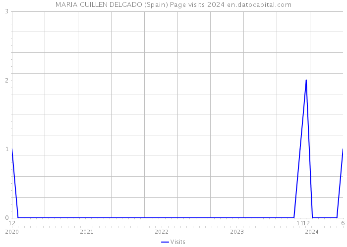 MARIA GUILLEN DELGADO (Spain) Page visits 2024 