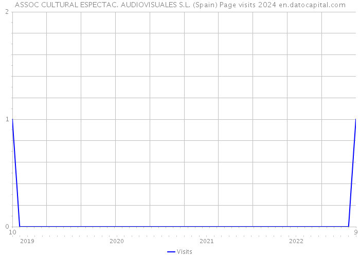 ASSOC CULTURAL ESPECTAC. AUDIOVISUALES S.L. (Spain) Page visits 2024 