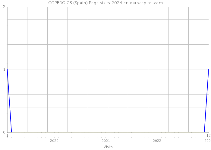 COPERO CB (Spain) Page visits 2024 