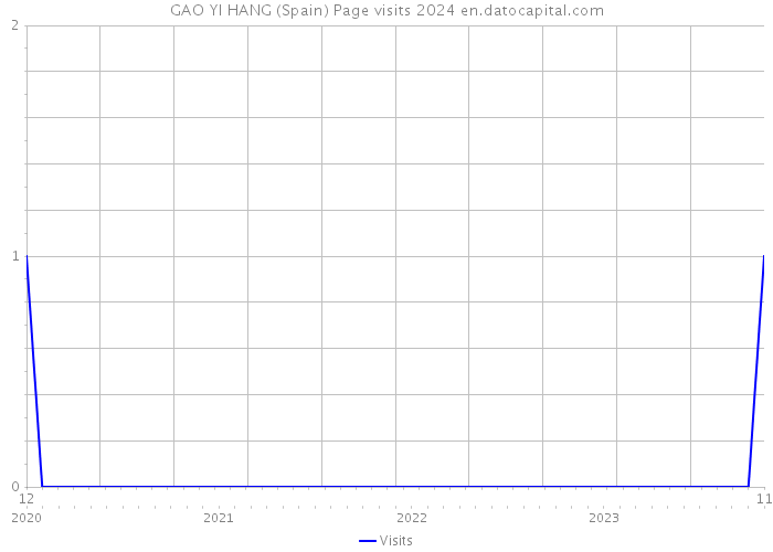 GAO YI HANG (Spain) Page visits 2024 