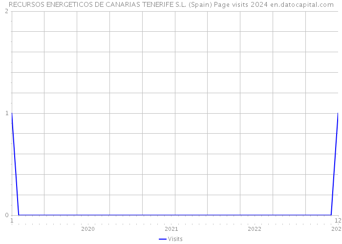 RECURSOS ENERGETICOS DE CANARIAS TENERIFE S.L. (Spain) Page visits 2024 