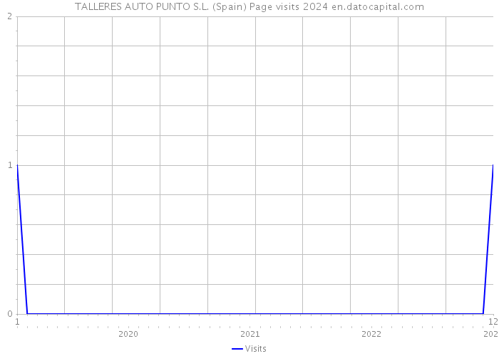 TALLERES AUTO PUNTO S.L. (Spain) Page visits 2024 