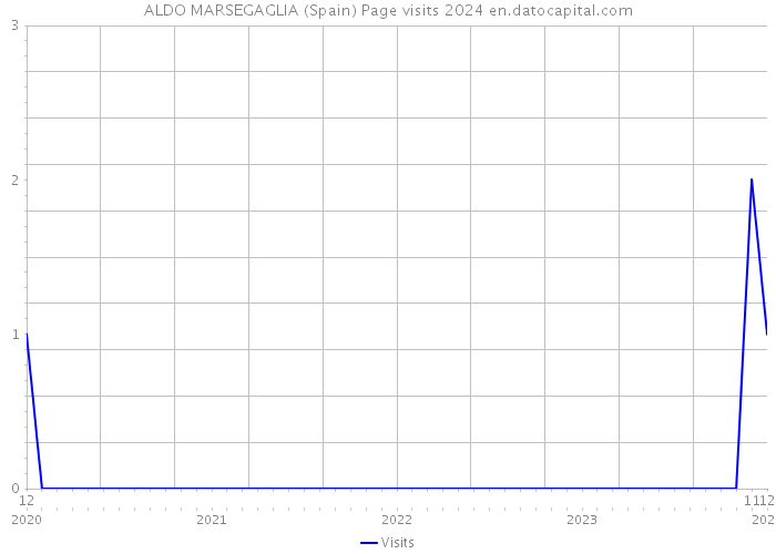 ALDO MARSEGAGLIA (Spain) Page visits 2024 