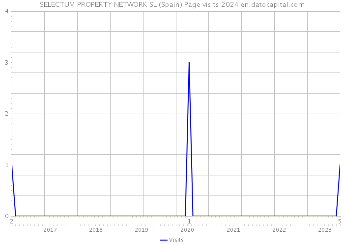 SELECTUM PROPERTY NETWORK SL (Spain) Page visits 2024 