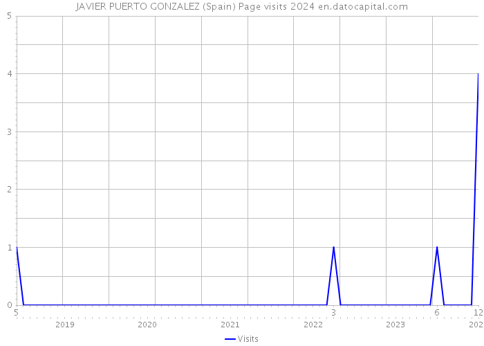 JAVIER PUERTO GONZALEZ (Spain) Page visits 2024 