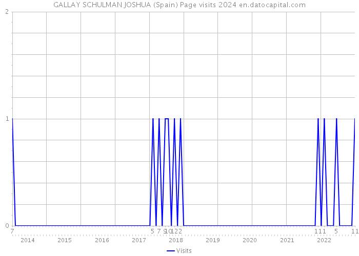 GALLAY SCHULMAN JOSHUA (Spain) Page visits 2024 