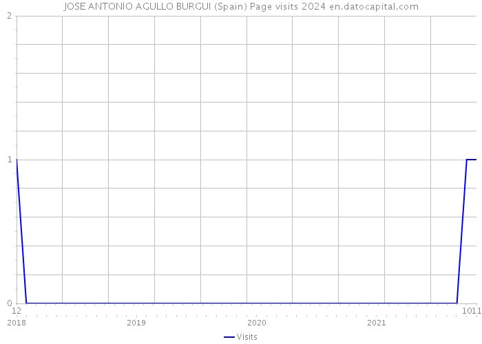 JOSE ANTONIO AGULLO BURGUI (Spain) Page visits 2024 