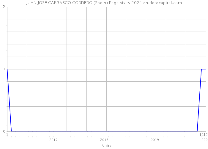 JUAN JOSE CARRASCO CORDERO (Spain) Page visits 2024 