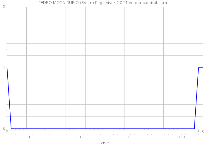 PEDRO MOYA RUBIO (Spain) Page visits 2024 