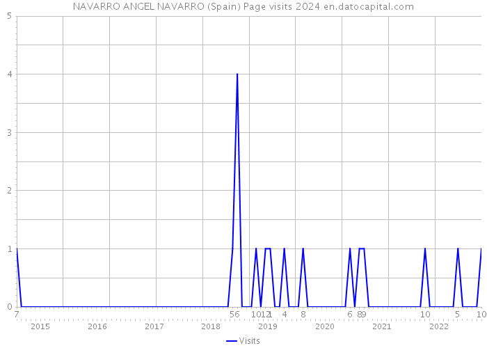 NAVARRO ANGEL NAVARRO (Spain) Page visits 2024 