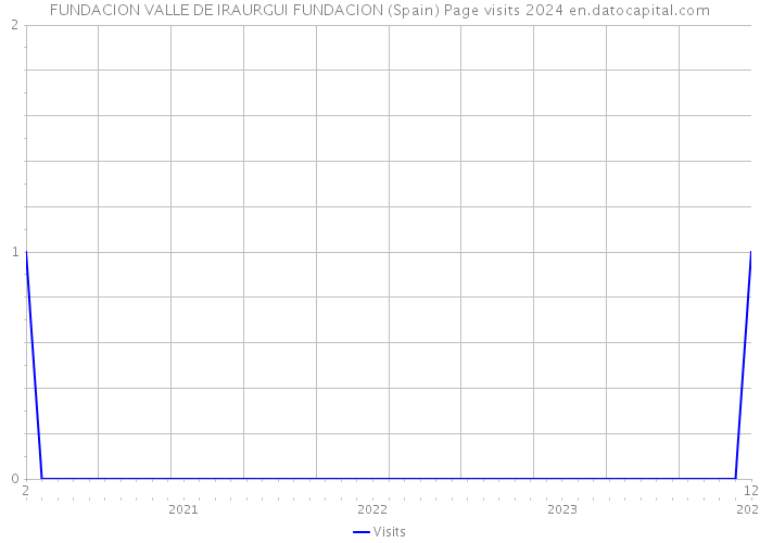 FUNDACION VALLE DE IRAURGUI FUNDACION (Spain) Page visits 2024 