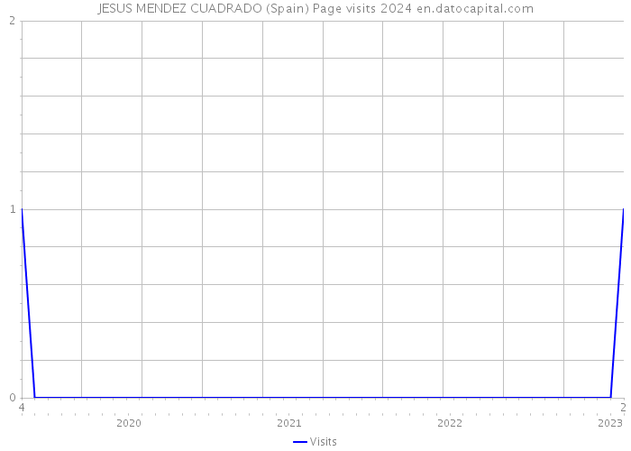 JESUS MENDEZ CUADRADO (Spain) Page visits 2024 