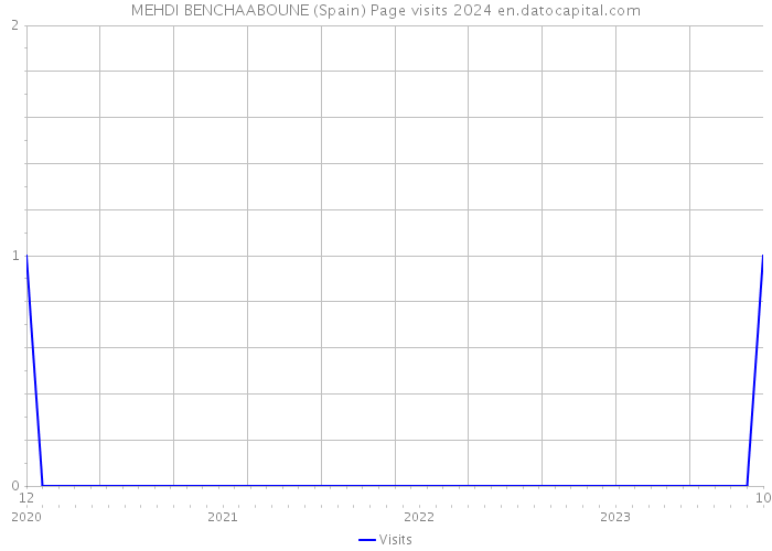 MEHDI BENCHAABOUNE (Spain) Page visits 2024 