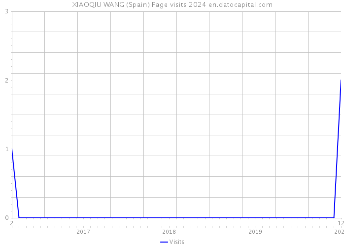 XIAOQIU WANG (Spain) Page visits 2024 