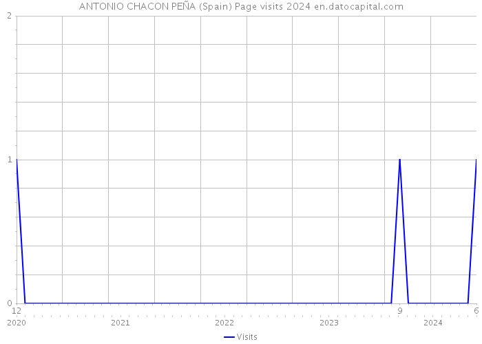 ANTONIO CHACON PEÑA (Spain) Page visits 2024 