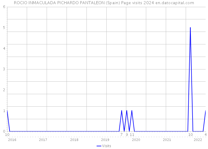 ROCIO INMACULADA PICHARDO PANTALEON (Spain) Page visits 2024 