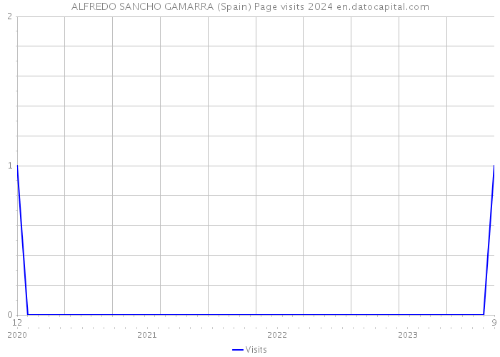 ALFREDO SANCHO GAMARRA (Spain) Page visits 2024 