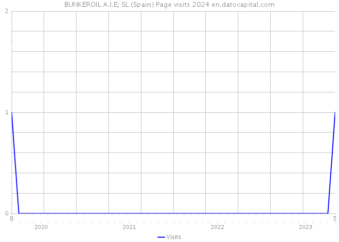 BUNKEROIL A.I.E; SL (Spain) Page visits 2024 