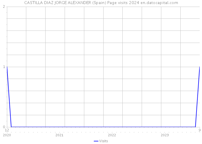 CASTILLA DIAZ JORGE ALEXANDER (Spain) Page visits 2024 