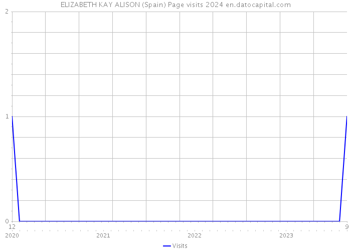 ELIZABETH KAY ALISON (Spain) Page visits 2024 