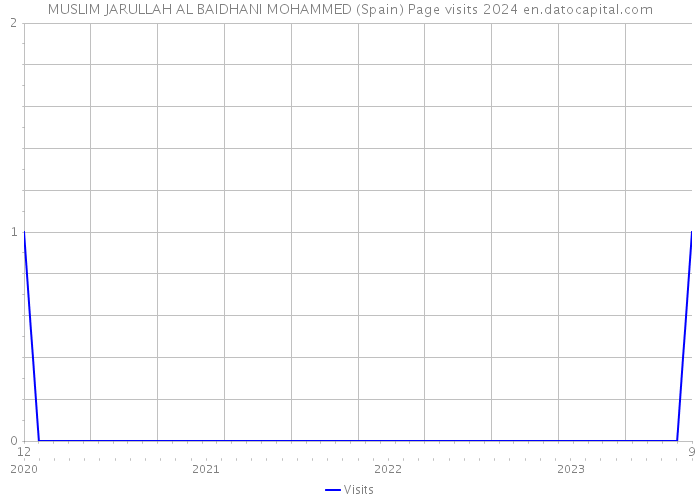 MUSLIM JARULLAH AL BAIDHANI MOHAMMED (Spain) Page visits 2024 