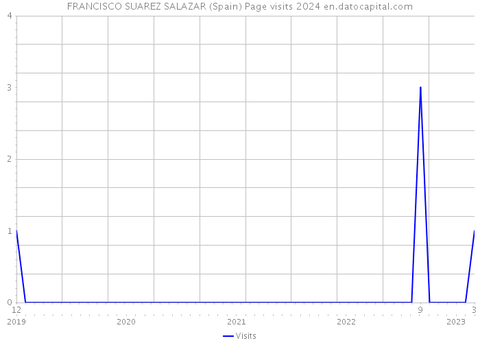 FRANCISCO SUAREZ SALAZAR (Spain) Page visits 2024 