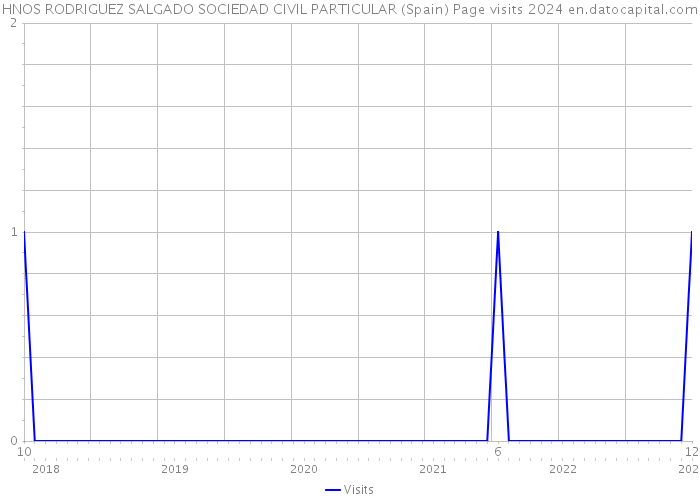 HNOS RODRIGUEZ SALGADO SOCIEDAD CIVIL PARTICULAR (Spain) Page visits 2024 