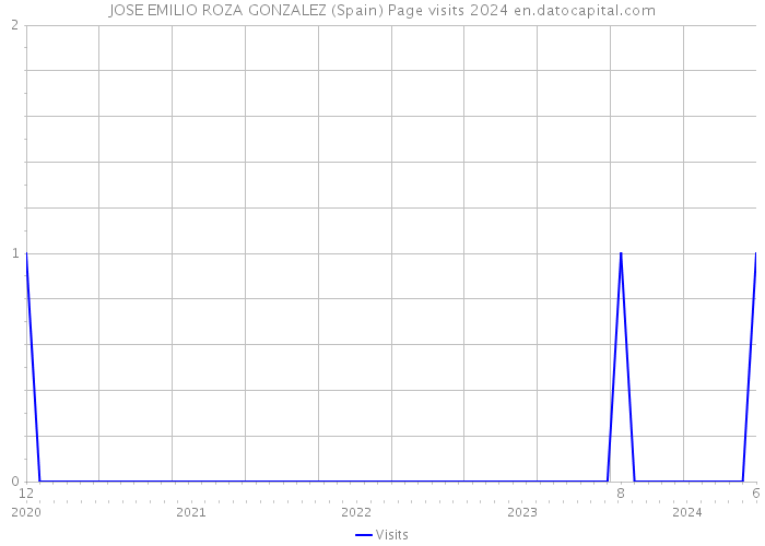 JOSE EMILIO ROZA GONZALEZ (Spain) Page visits 2024 