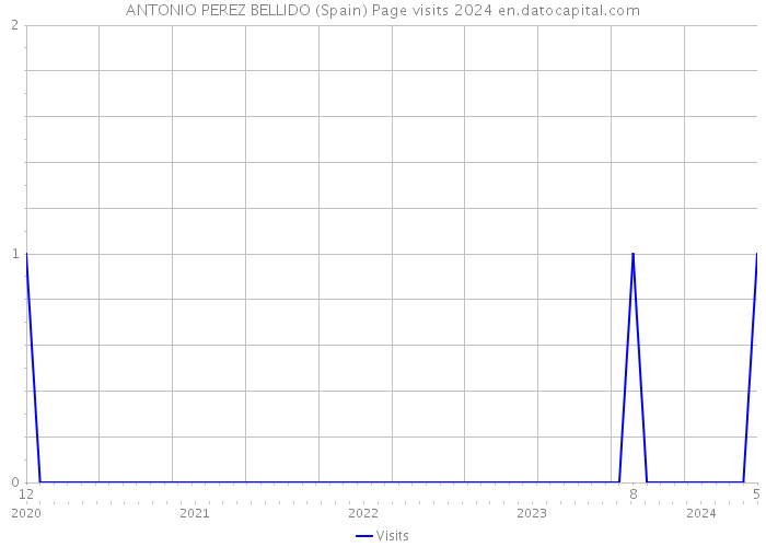 ANTONIO PEREZ BELLIDO (Spain) Page visits 2024 