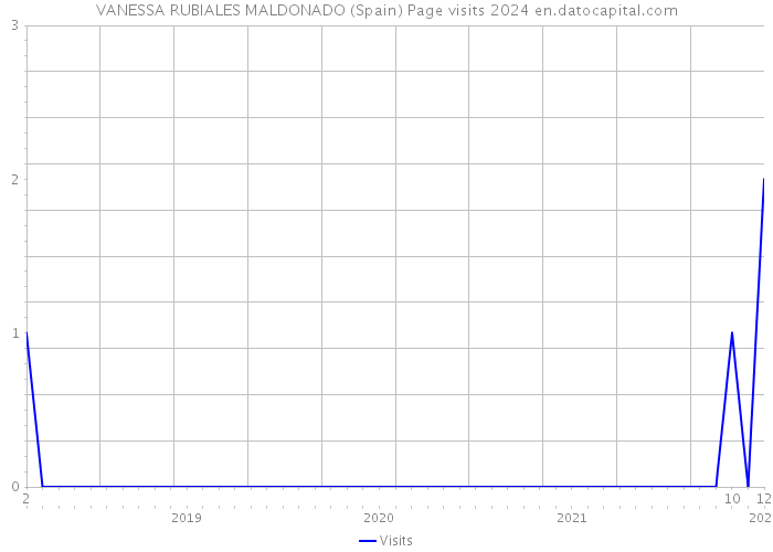 VANESSA RUBIALES MALDONADO (Spain) Page visits 2024 