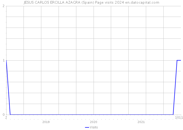 JESUS CARLOS ERCILLA AZAGRA (Spain) Page visits 2024 