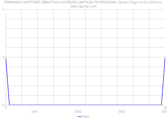 FERNANDO MARTINEZ SEBASTIAN SOCIEDAD LIMITADA PROFESIONAL (Spain) Page visits 2024 