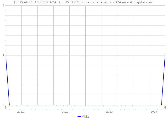 JESUS ANTONIO COSGAYA DE LOS TOYOS (Spain) Page visits 2024 