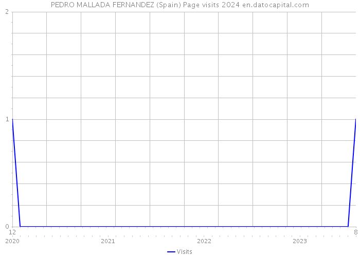 PEDRO MALLADA FERNANDEZ (Spain) Page visits 2024 