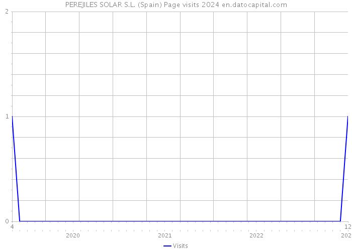 PEREJILES SOLAR S.L. (Spain) Page visits 2024 