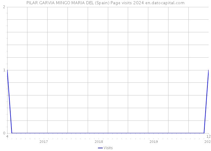 PILAR GARVIA MINGO MARIA DEL (Spain) Page visits 2024 