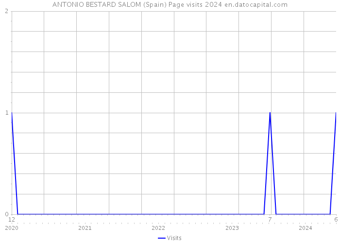 ANTONIO BESTARD SALOM (Spain) Page visits 2024 