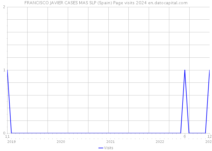 FRANCISCO JAVIER CASES MAS SLP (Spain) Page visits 2024 